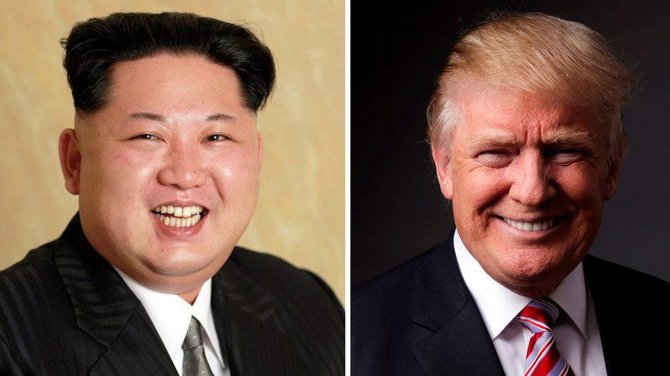 Kim Jong-un dan Donald Trump