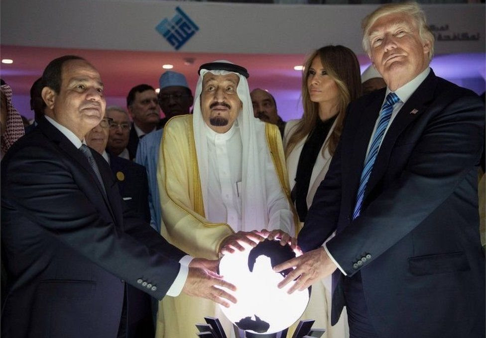 Trump dan Raja Salman