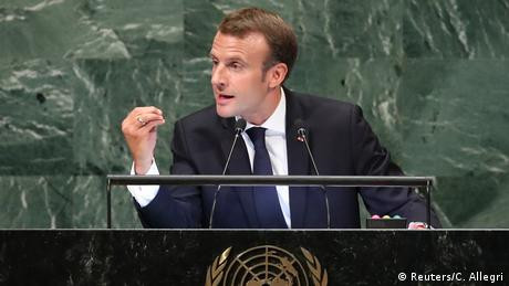 Presiden Perancis Emmanuel Macron Tolak Nasionalisme ala Donald Trump