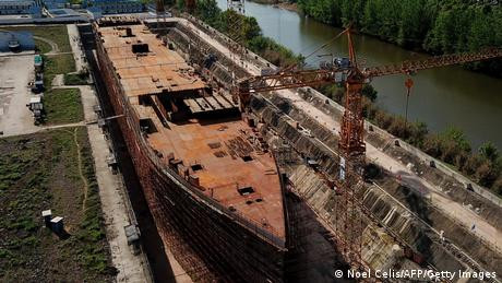 Tambah Sensasi Objek Wisata Baru, Cina Bangun Replika Kapal Titanic